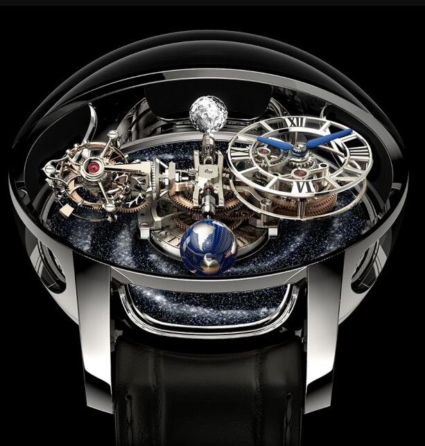 Review Jacob & Co ASTRONOMIA TOURBILLON GALAXY AT100.30.AC.UE.A Replica watch - Click Image to Close